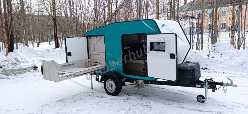 Аренда прицепов-кемперов в Мурманской области. Прогулки на катерах по Имандре.