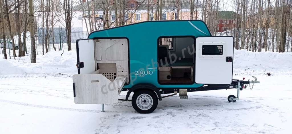 Аренда прицепов-кемперов в Мурманской области. Прогулки на катерах по Имандре.