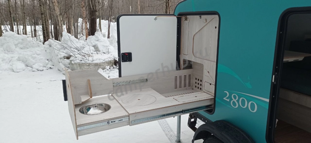 Аренда прицепов-кемперов в Мурманской области. Прогулки на катерах по Имандре.