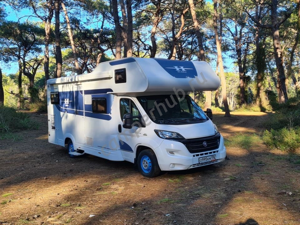 Аренда кемпера (авто-дома) HOBBY SIESTA A70GM в Екатеринбурге.