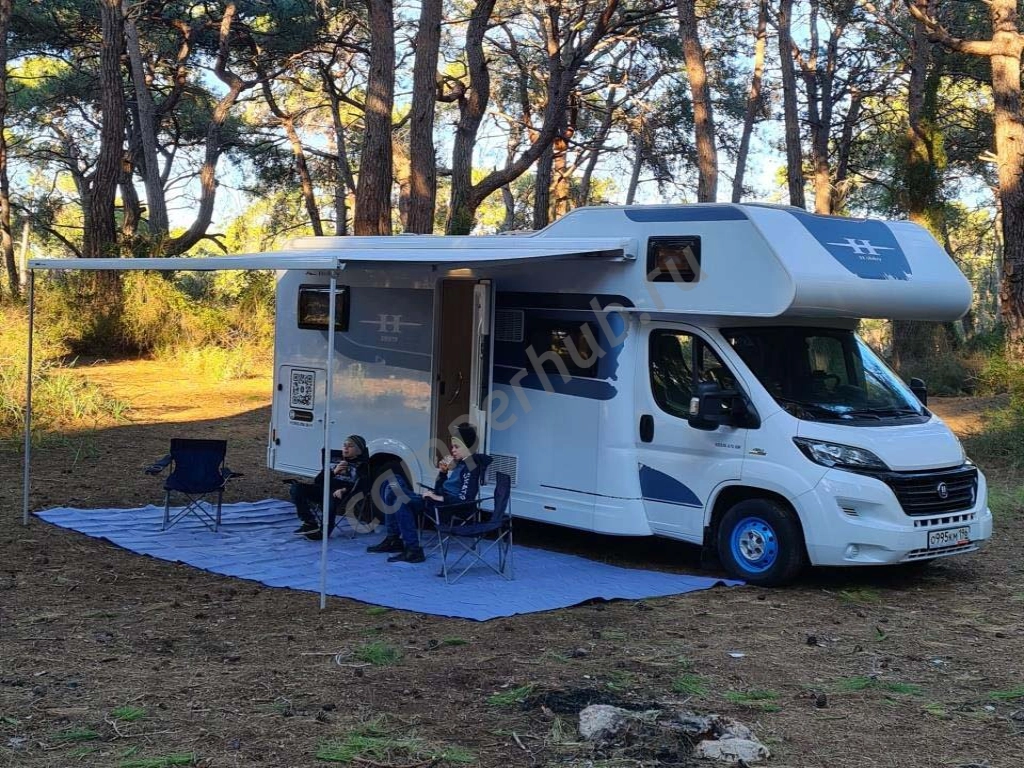 Аренда кемпера (авто-дома) HOBBY SIESTA A70GM в Екатеринбурге.