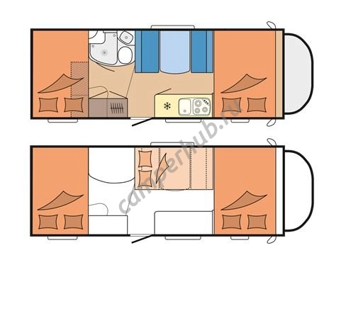 Аренда кемпера (авто-дома) HOBBY SIESTA A70GM в Екатеринбурге.