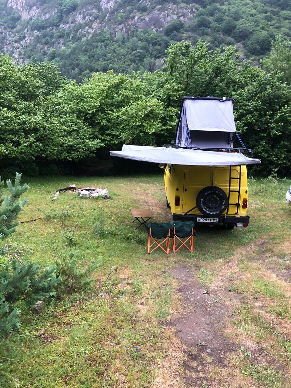 УАЗ Буханка с палаткой на крыше - аренда — фото 2